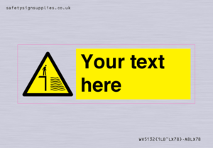 Custom Deep Water Sign